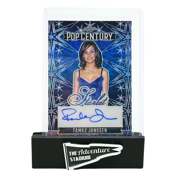The Adventure Stadium 2024 Leaf Pop Century "Starlet" Famke Janssen Autograph 3/6
