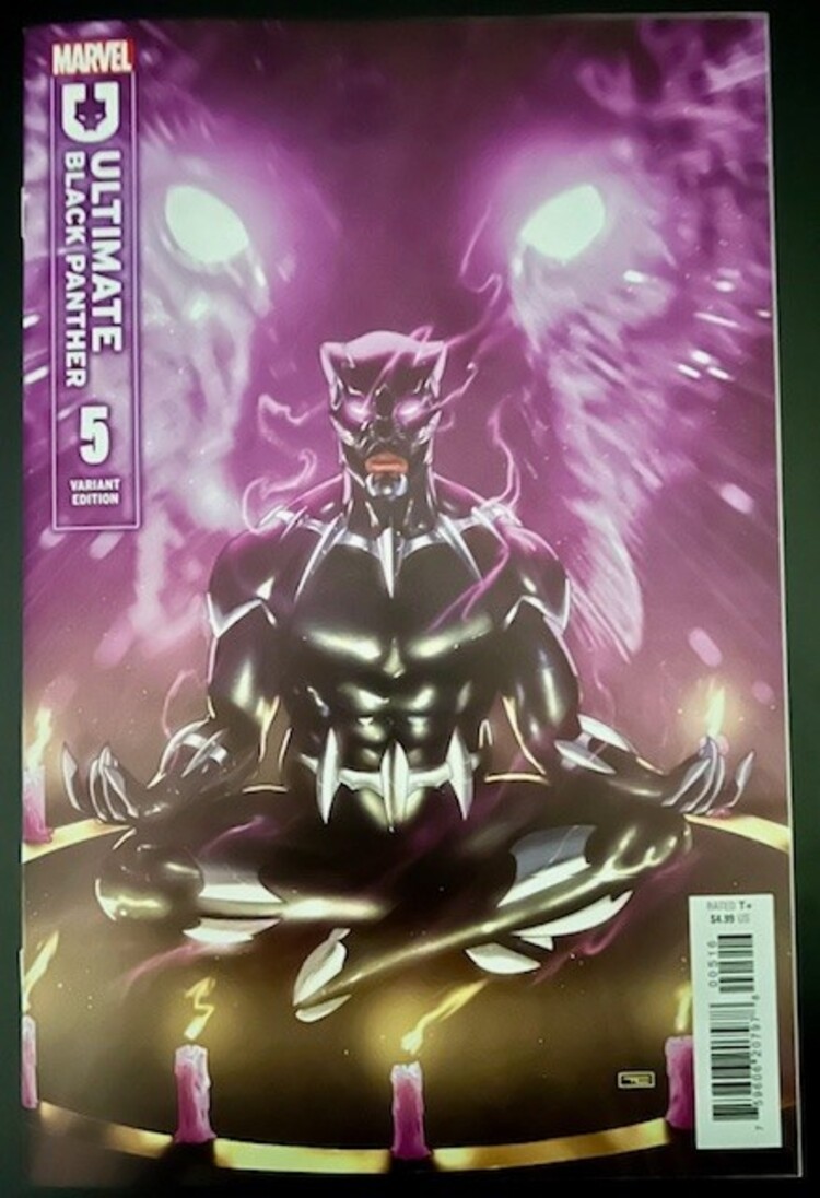 Marvel Comics ULTIMATE BLACK PANTHER #5 TAURIN CLARKE VARIANT (1:25)
