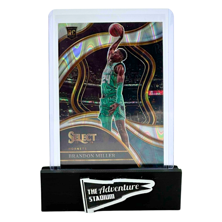 The Adventure Stadium 2023-24 Select Brandon Miller Seismic Silver