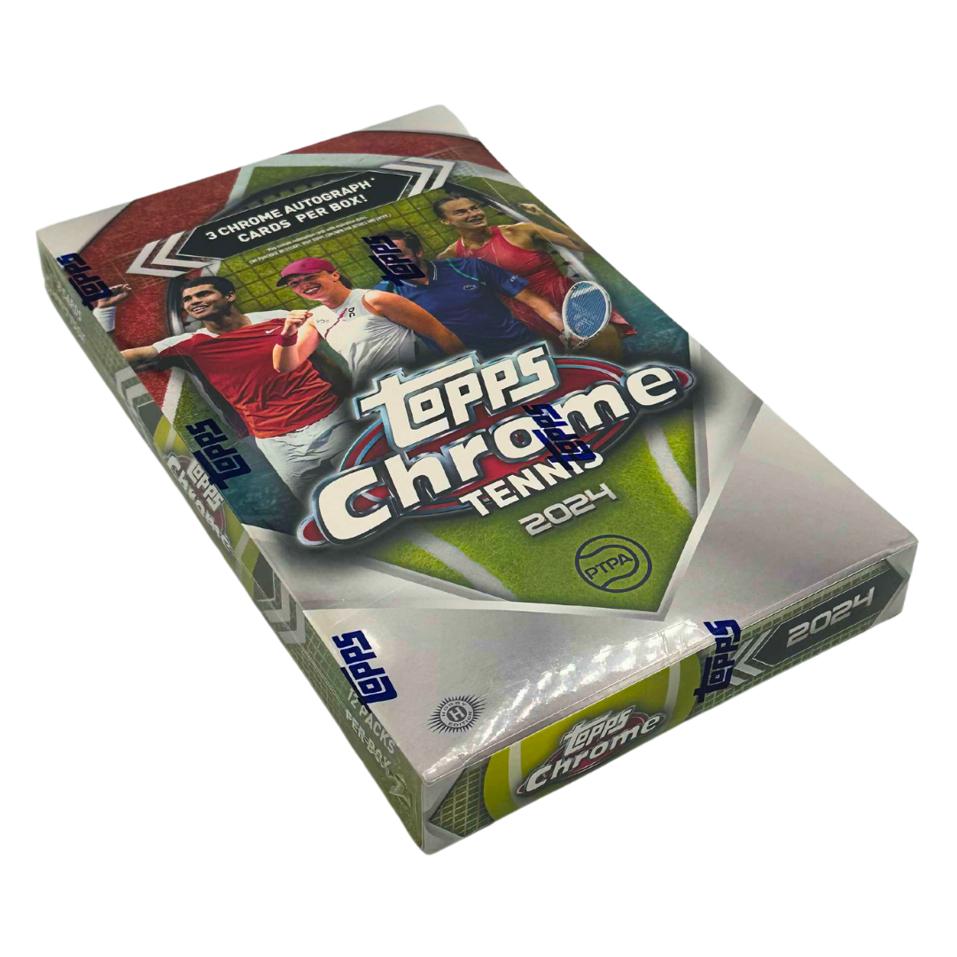 The Adventure Begins 2024 Topps Chrome Tennis Hobby Box The