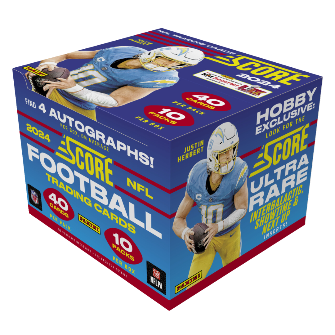 The Adventure Begins 2024 Panini Score Football Hobby Box The