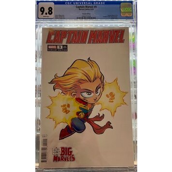 Marvel Comics Captain Marvel #9 (2024) CGC 9.8 Skottie Young