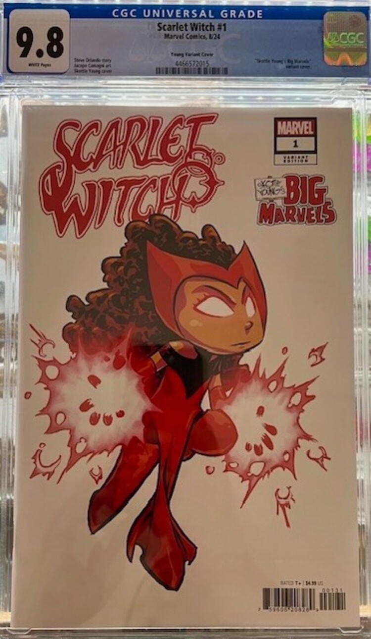 Marvel Comics Scarlet Witch #1 (2024) CGC 9.8 Skottie Young