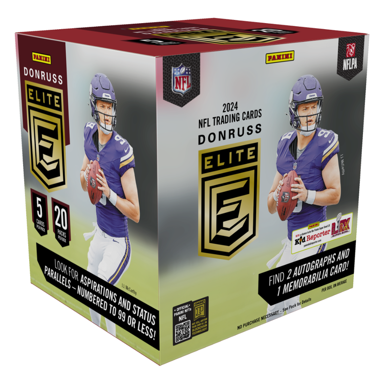 The Adventure Begins 2024 Donruss Elite Football Hobby Box The
