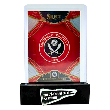 The Adventure Stadium 2023 Panini Select Soccer Sheffield United Club Logo