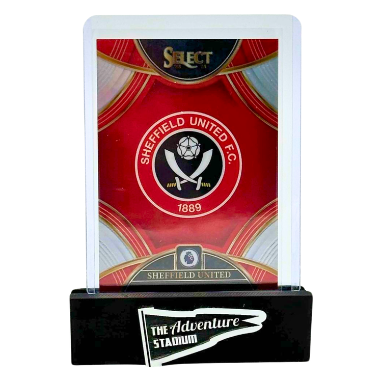 The Adventure Stadium 2023 Panini Select Soccer Sheffield United Club Logo