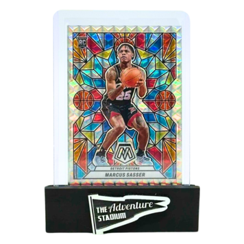 The Adventure Stadium 2023-24 Panini Mosaic Marcus Sasser Stained Glass