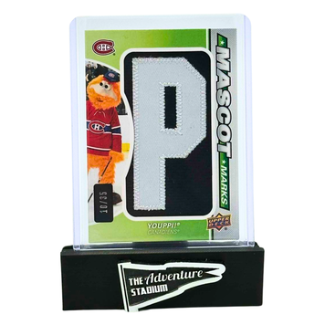 The Adventure Stadium 2022-23 Upper Deck SP Game Used Youppi! Patch 10/35