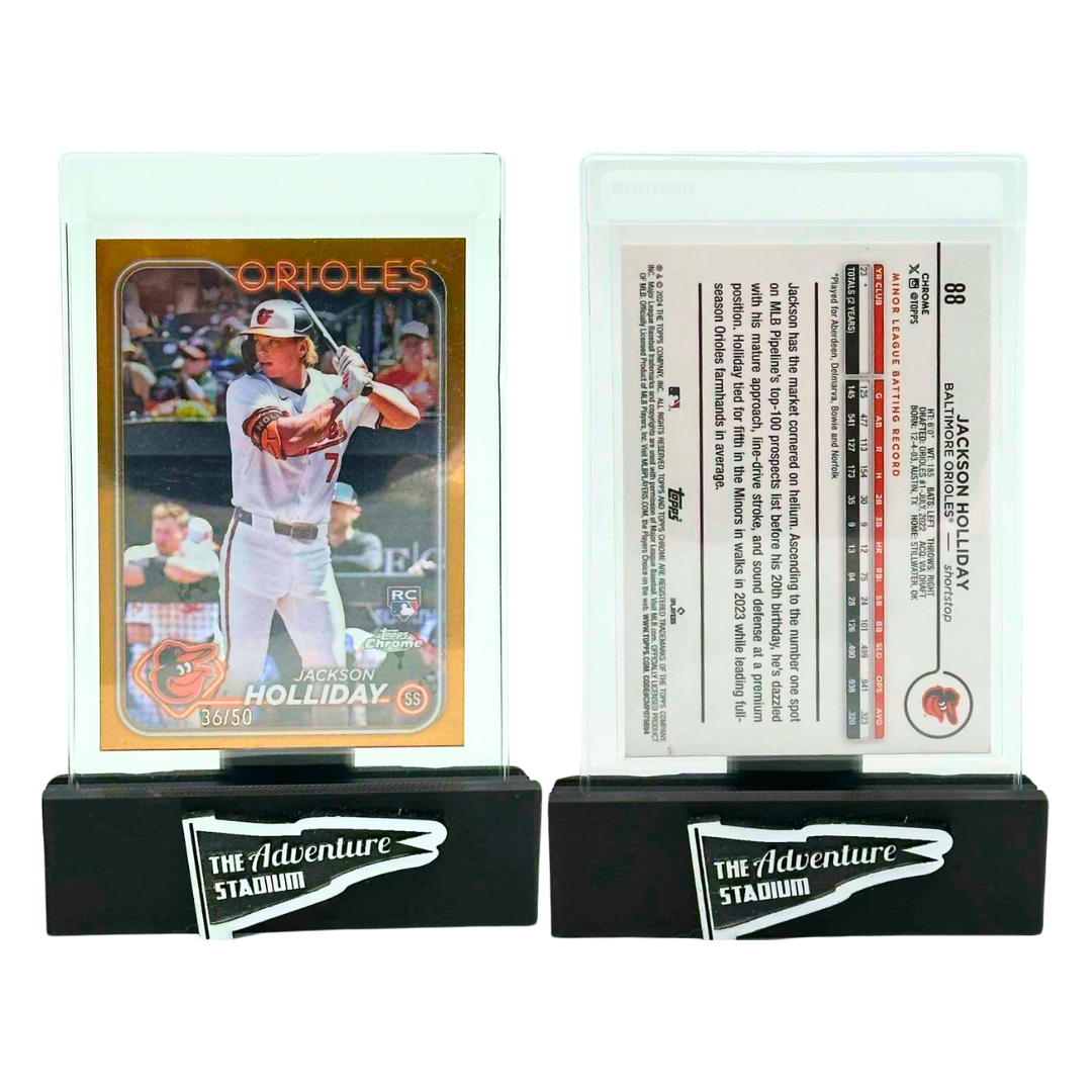 The Adventure Begins 2024 Topps Chrome Jackson Holliday /50 The