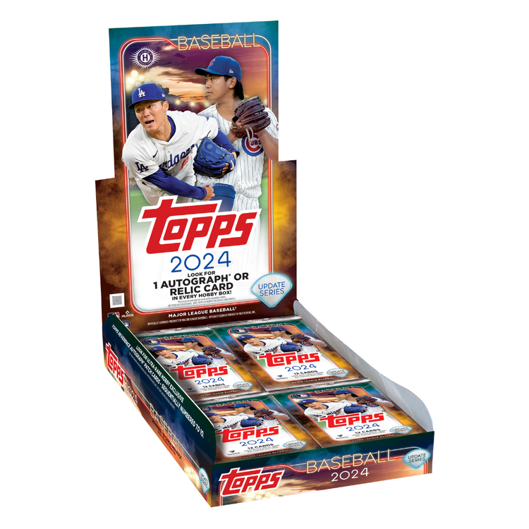 The Adventure Begins 2024 Topps Update Series Baseball Hobby Box