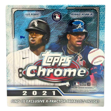 Topps 2021 Topps Chrome Baseball Mega Box
