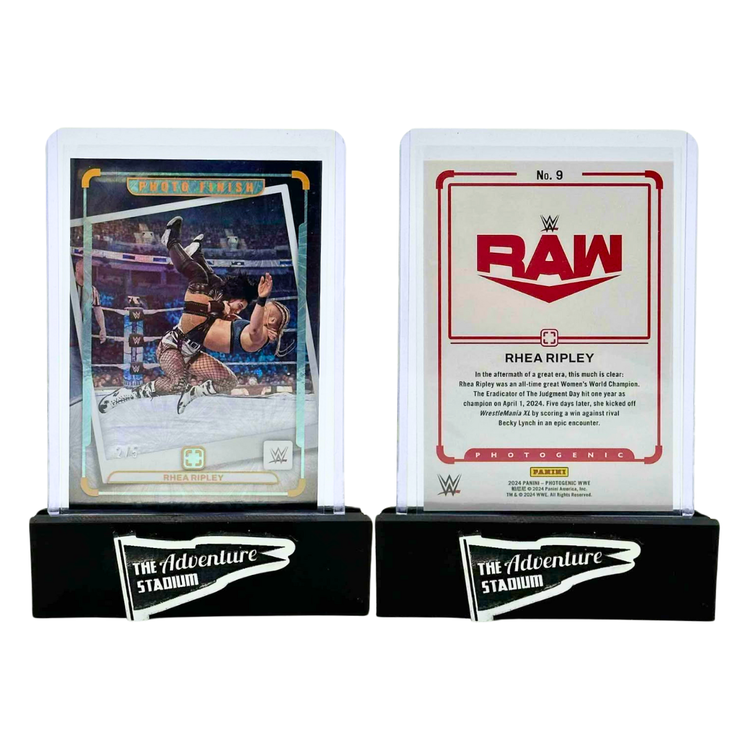 The Adventure Stadium 2024 Panini Photogenic WWE Rhea Ripley Photo Finish 2/5