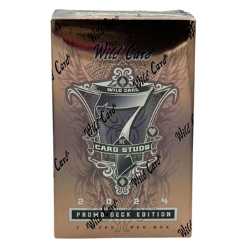 Wild Card 2024 Wild Card 7 Card Stud Promo Edition Football Hobby Box