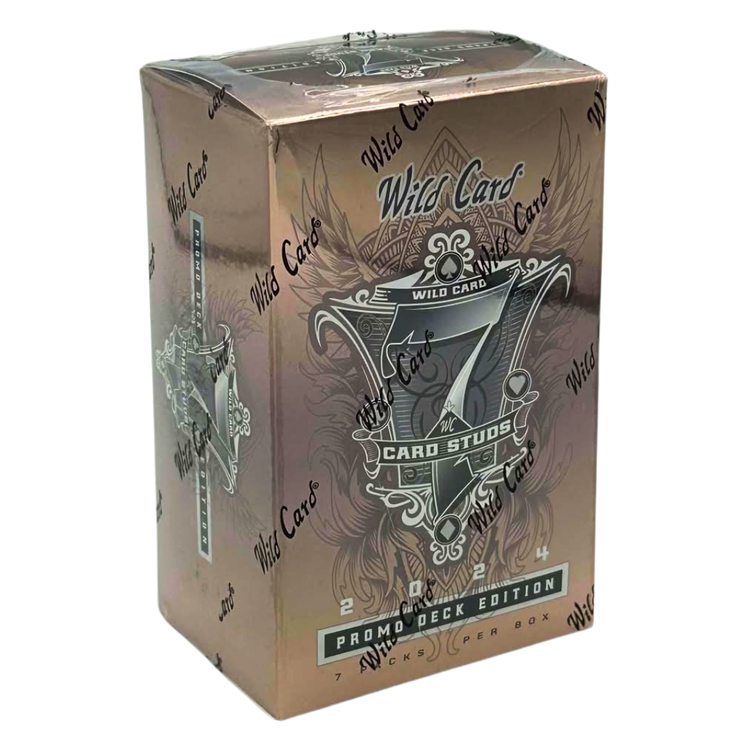Wild Card 2024 Wild Card 7 Card Stud Promo Edition Football Hobby Box