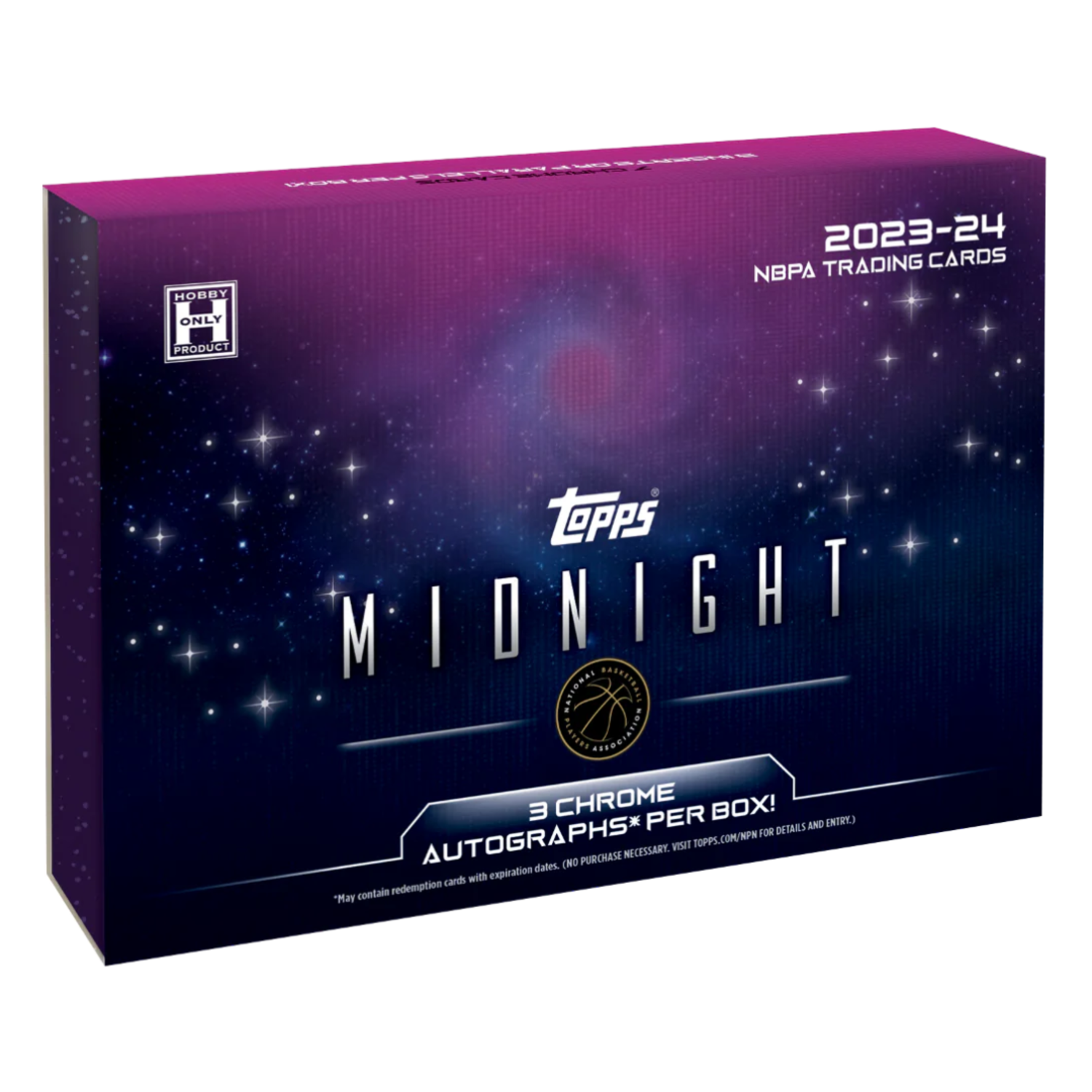 Topps Midnight 2023-24 NBAトレーディングカードボックス 2023-24 Topps Midnight Basketball - Hobby Box