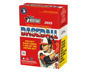 The Adventure Begins | 2025 Topps Heritage Baseball Value Box 