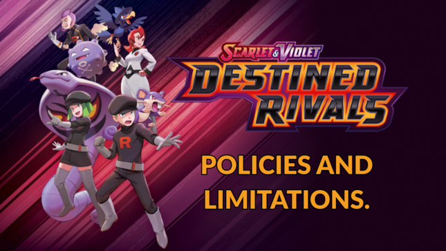 Destined Rivals Product Limits & Policies