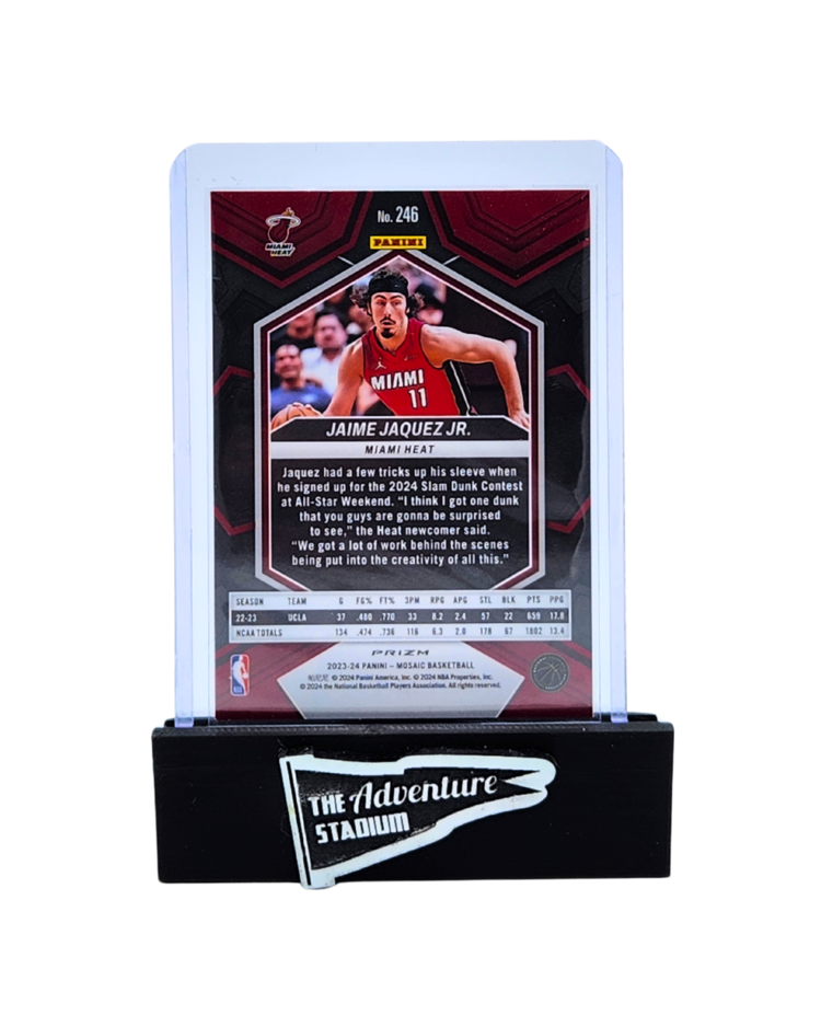 The Adventure Stadium 2023-24 Panini Mosaic Jaime Jaquez Jr. Genesis