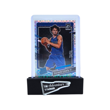 The Adventure Stadium 2023-24 Panini Donruss Optic Dereck Lively II Checkerboard