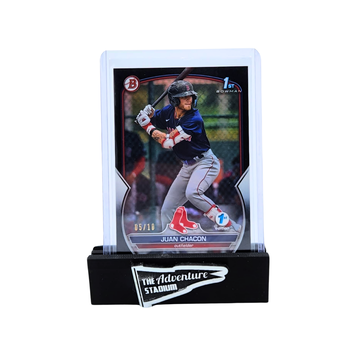 The Adventure Stadium 2023 Topps Bowman Juan Chacon Black 05/10