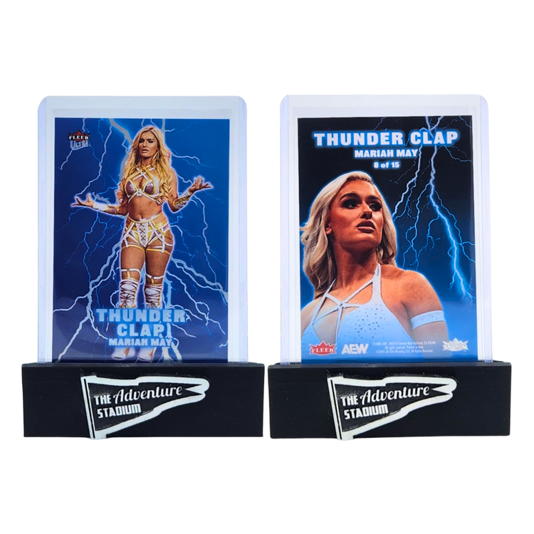 The Adventure Stadium 2025 Upper Deck Fleer Mariah May Thunder Clap
