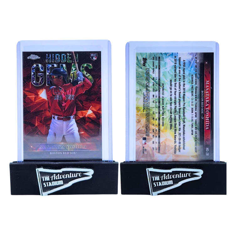 The Adventure Stadium 2023 Topps Chrome Masataka Yoshida Hidden Gems