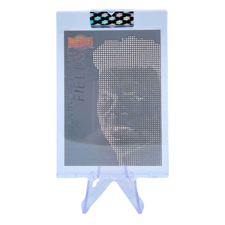 The Adventure Stadium 2021 UD Metal Universes Platinum Portraits Justin Fields