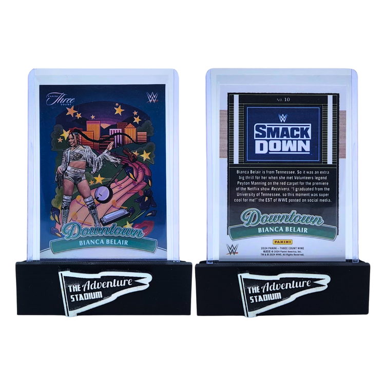 The Adventure Stadium 2024 Panini Three Count WWE Bianca Belair Downtown