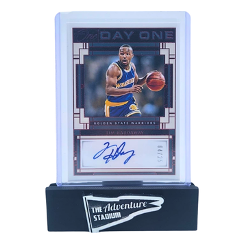 The Adventure Stadium 2023-24 Panini One & One Jim Hardaway Autograph Day One 04/25