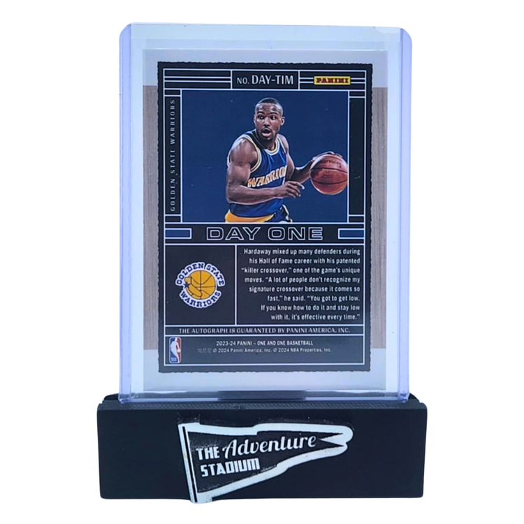 The Adventure Stadium 2023-24 Panini One & One Tim Hardaway Autograph Day One 04/25