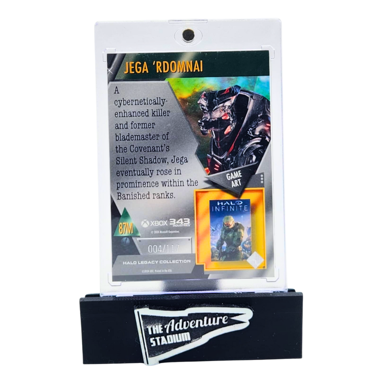 The Adventure Stadium 2024 Upper Deck Halo Legacy Collection Jega 'Rdomnai 004/117