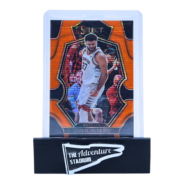 The Adventure Stadium 2022-23 Panini Select Jamal Murray Orange Pulsar 15/15