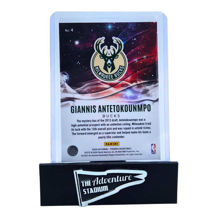 The Adventure Stadium 2023-24 Panini Phoenix Giannis Antetokounmpo Genies
