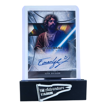 The Adventure Stadium 2025 Topps Star Wars Masterwork Ezra Bridger Autograph