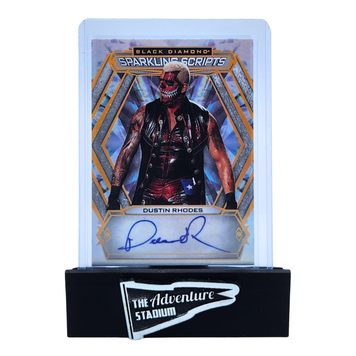The Adventure Stadium 2024 Upper Deck Black Diamond AEW Dustin Rhodes Autograph