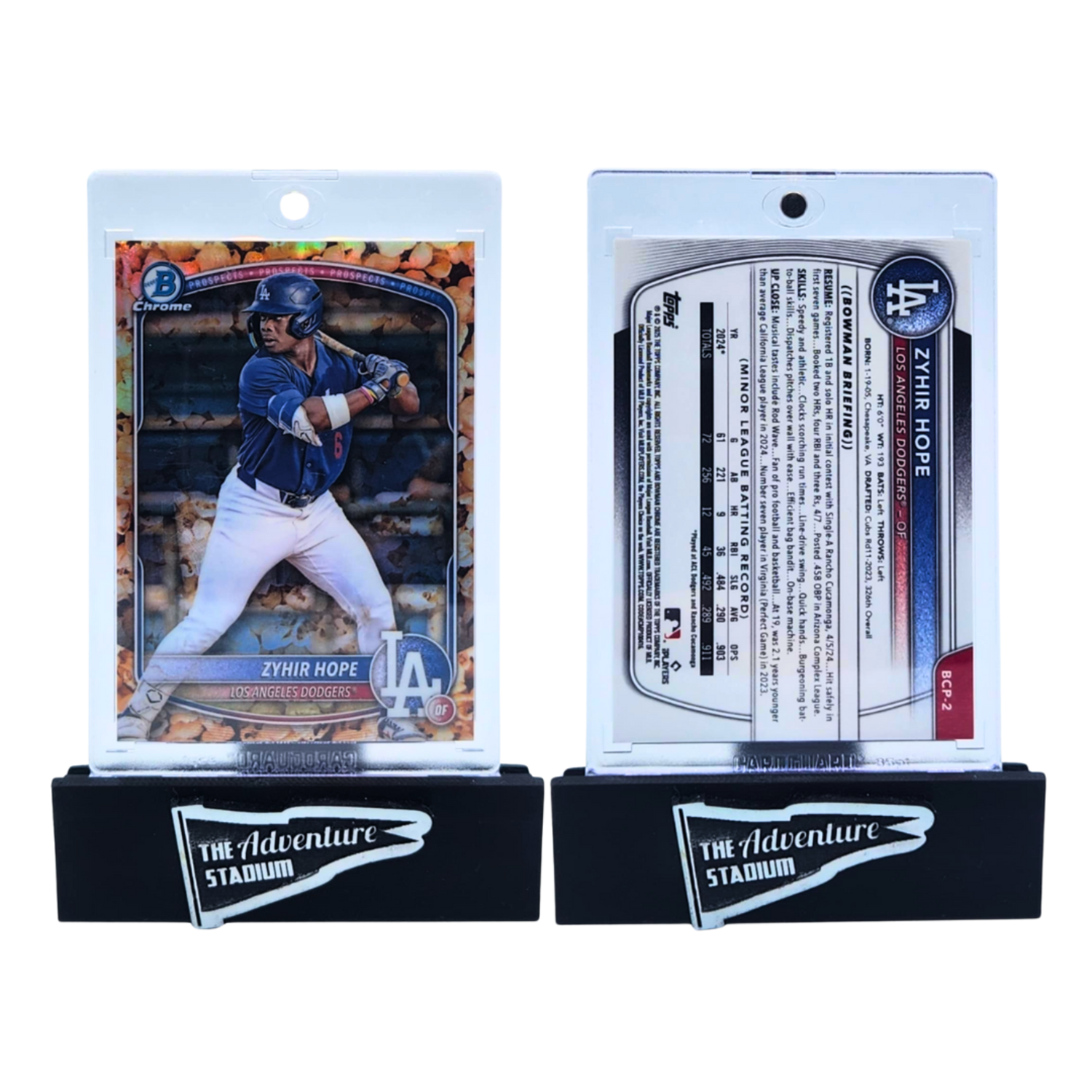 The Adventure Begins | 2025 Bowman Chrome Zyhir Hope Popcorn