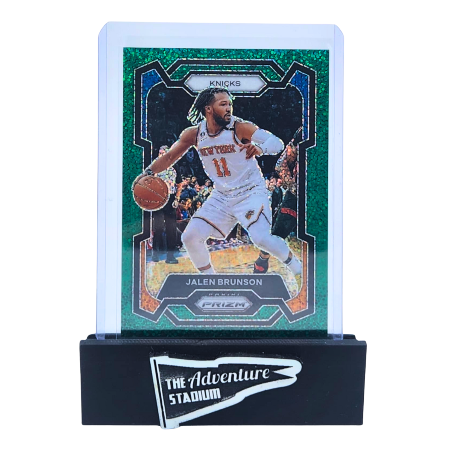 The Adventure Begins | '23-24 Panini Prizm J. Brunson Green
