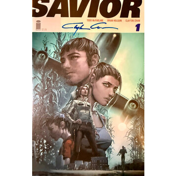 Image Comics Savior #1 (2015) Signed Clayton Crain