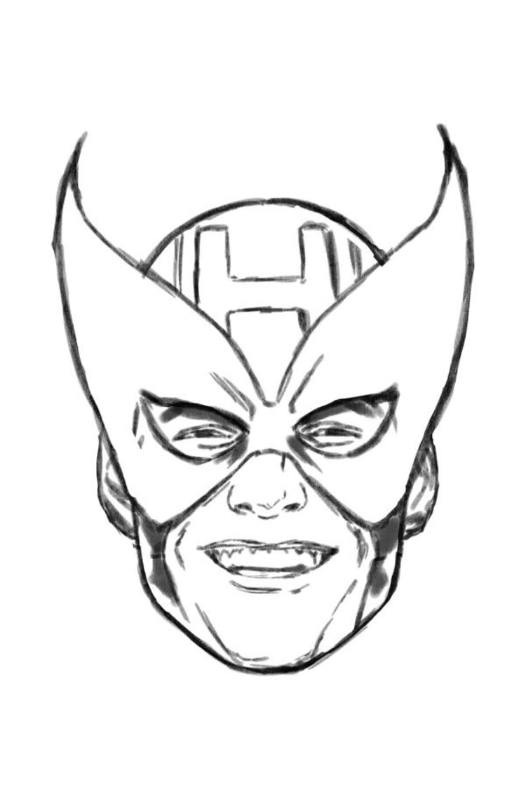 Marvel Comics BLACK WIDOW AND HAWKEYE #1 (1:50) HAWKEYE SKETCH