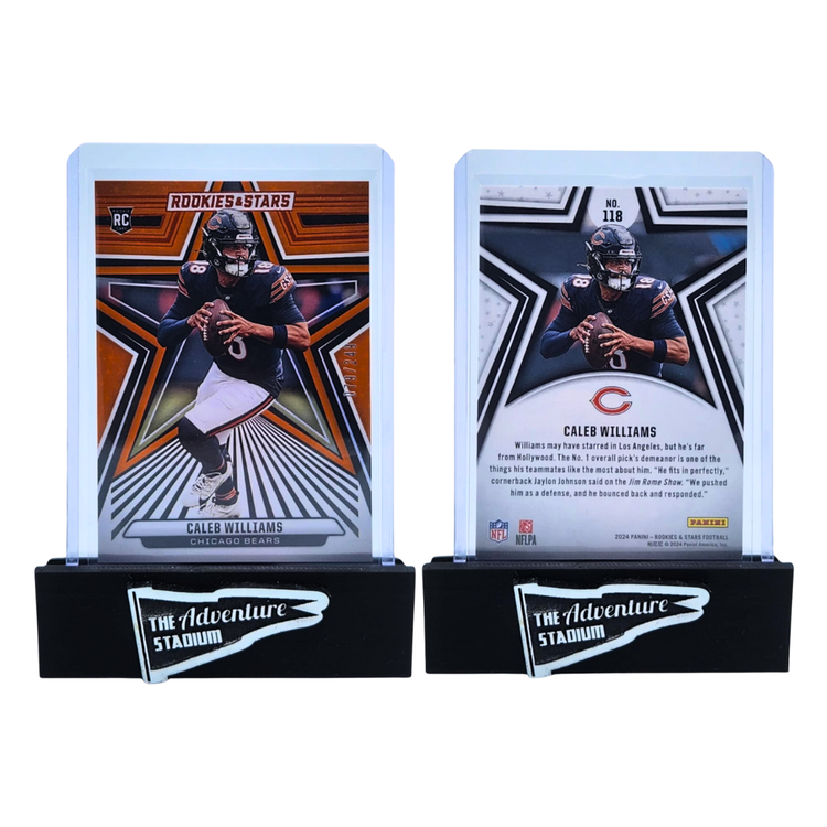 The Adventure Stadium 2024 Panini Stars & Stripes Caleb Williams Orange 079/249