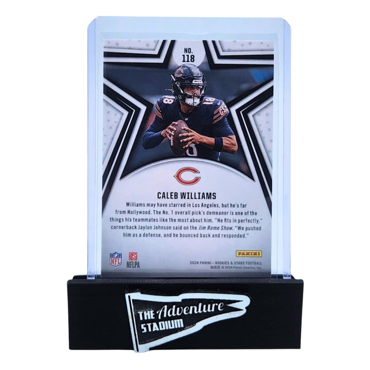 The Adventure Stadium 2024 Panini Stars & Stripes Caleb Williams Orange 079/249