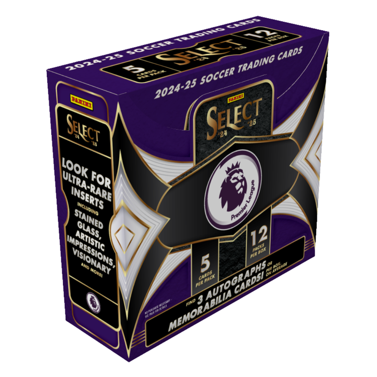 Panini America 2024-25 Panini Select EPL Soccer Hobby Box