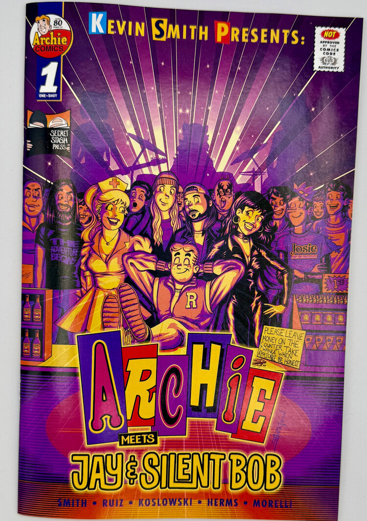 Archie Comics (UNSIGNED) ARCHIE MEETS JAY AND SILENT BOB #1 FLYNN PREJEAN  TAB EXCLUSIVE 150 copies (MR)