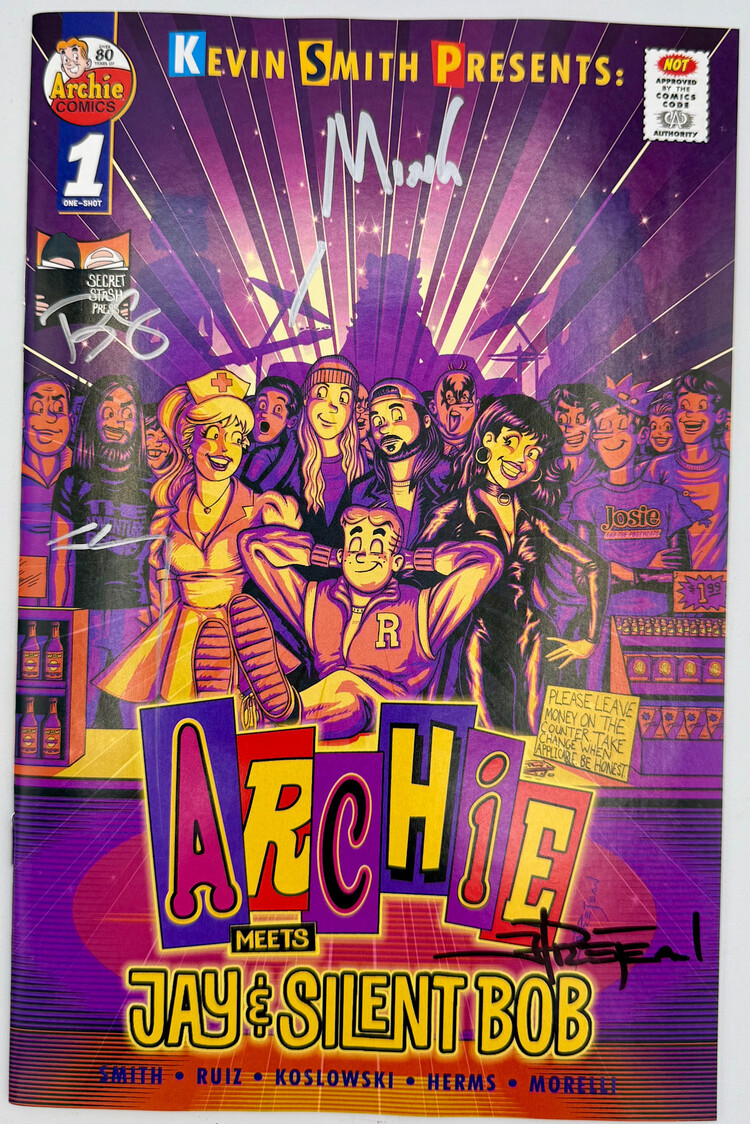 Archie Comics (SIGNED) Archie Meets Jay & Silent Bob TAB Exclusive Cover  100 SIGNED!! (MR)