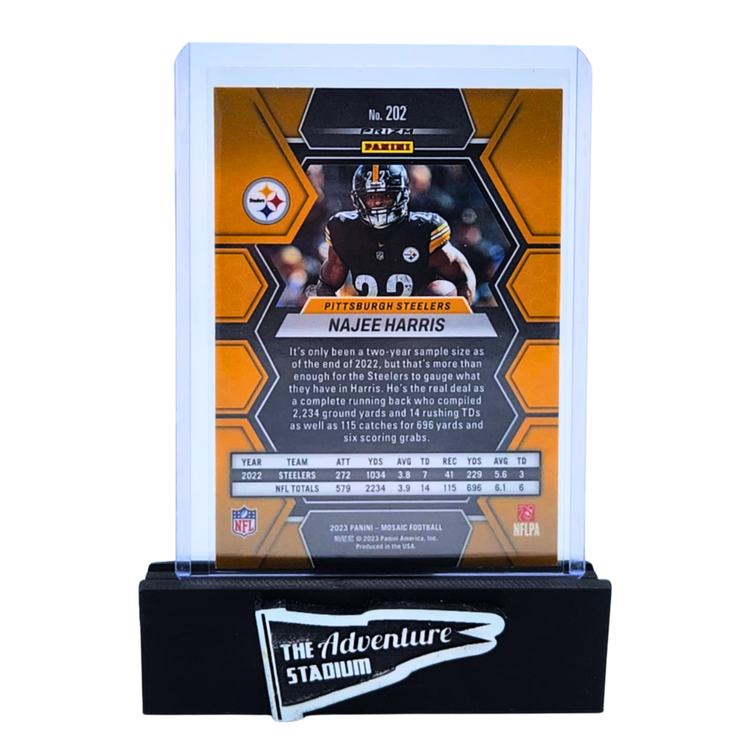 The Adventure Stadium 2023 Panini Mosaic Najee Harris Honeycomb