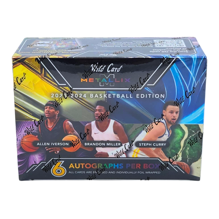 Wild Card 2024 Wild Card Metallix Basketball Hobby Box