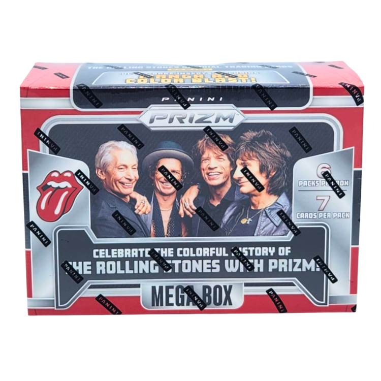Panini America 2024 Panini Prizm Rolling Stones Hobby Mega Box