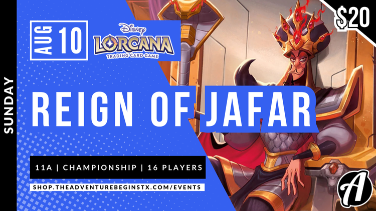 Ravensburger TAB Lorcana Reign of Jafar Set Championship