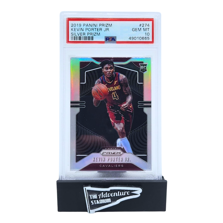 The Adventure Stadium 2019 Panini Prizm Kevin Porter Jr. Silver PSA 10