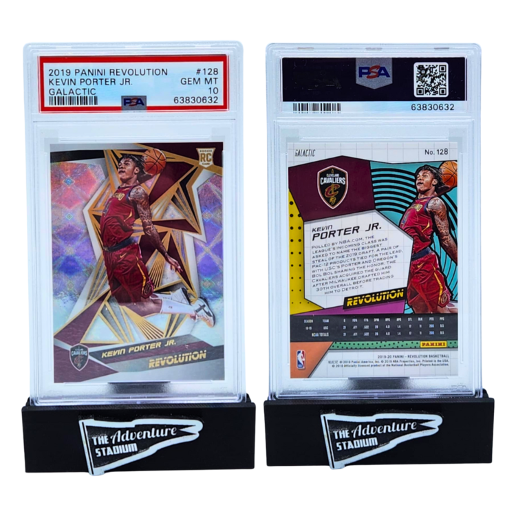 The Adventure Stadium 2019 Panini Revolution Kevin Porter Jr. Galactic PSA 10